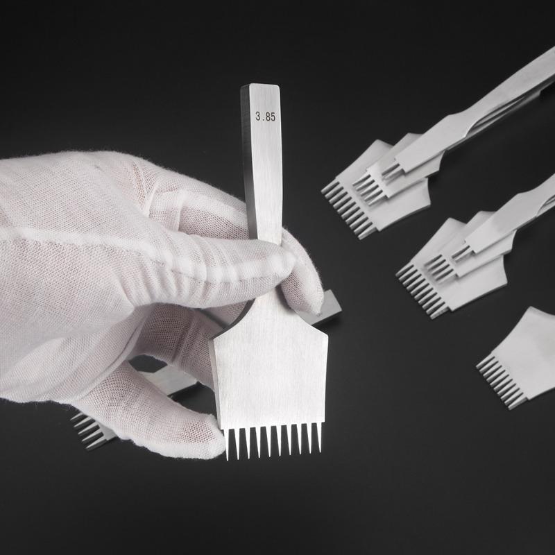 Steel Sharp Chisel French Style Pricking Leather Punching Tools Leather Punching Tool Polish-2.7/3.0/3.38/3.85mm