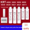 Совместимый фильтр-картридж для фильтров для воды Qinyuan KRT5800/5890/6800/5820/5830/5821/6811