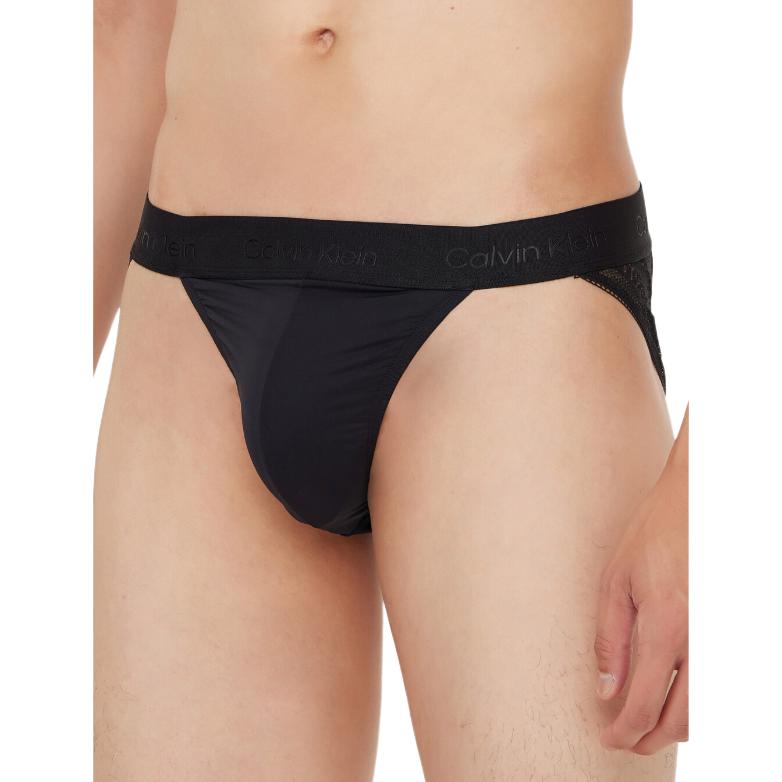 Calvin Klein Comfortable Lace Triangle Underwear Men Underwear Black NB3857-UB1