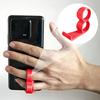 Finger Ring Phone Holder Heavy Duty Plastic Mobile Phone Grip Holder Universal Handheld Desktop Cellphone Support Stand Bracket