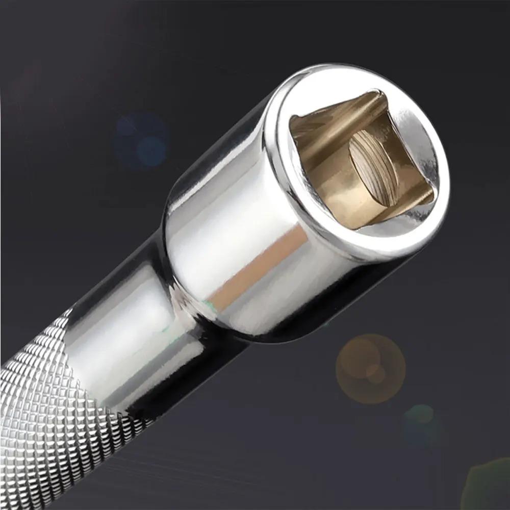 1/4" 3/8" 1/2" Торцевая трещоточная рукоятка Удлинитель 50/75/100/125/150/250 мм Длинная штанга Рукоятка рулевого управления Соединительный стержень Аксессуары