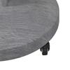 Umbrella Base Dark Grey Wood Look 48 x 48 x 32 cm