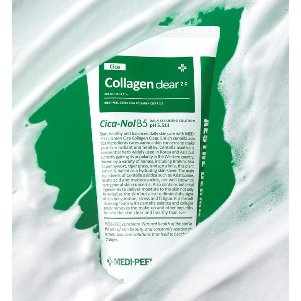 MEDI-PEEL Green Cica Collagen Очищающий гель для лица 2.0