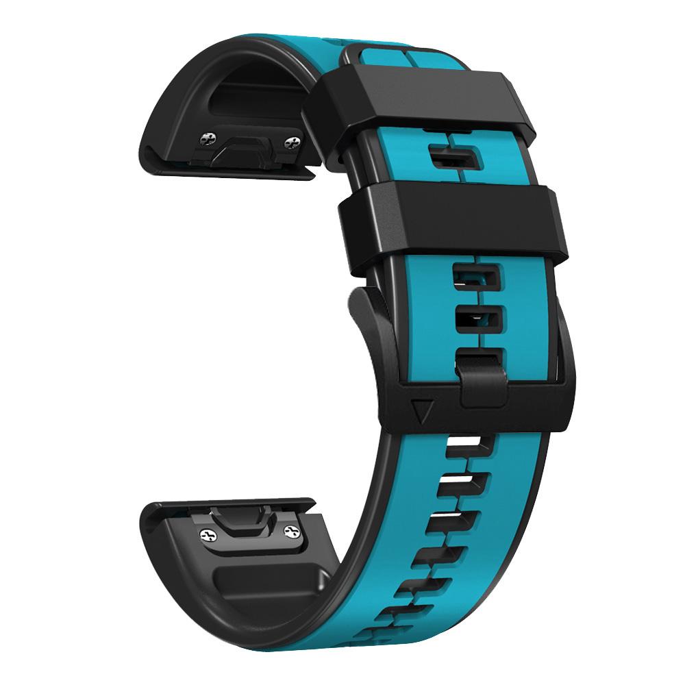 Силиконовый ремешок 22 мм 26 мм для Garmin Fenix ​​7 7X 6 6X 5 5X быстросъемный ремешок для часов Garmin Fenix ​​3/3 HR/3 сапфировые ремешки для часов