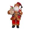 Christmas Santa Claus Figurine Family Kids Toy Doll Toy Gift New Year Gift Decoration for Holiday Party Fireplace Bedroom Decor