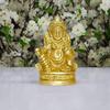 Lord Kuber Brass Statue for Home Temple | Product Dimensions - 2 X 3 X 5 Cm, Wedding