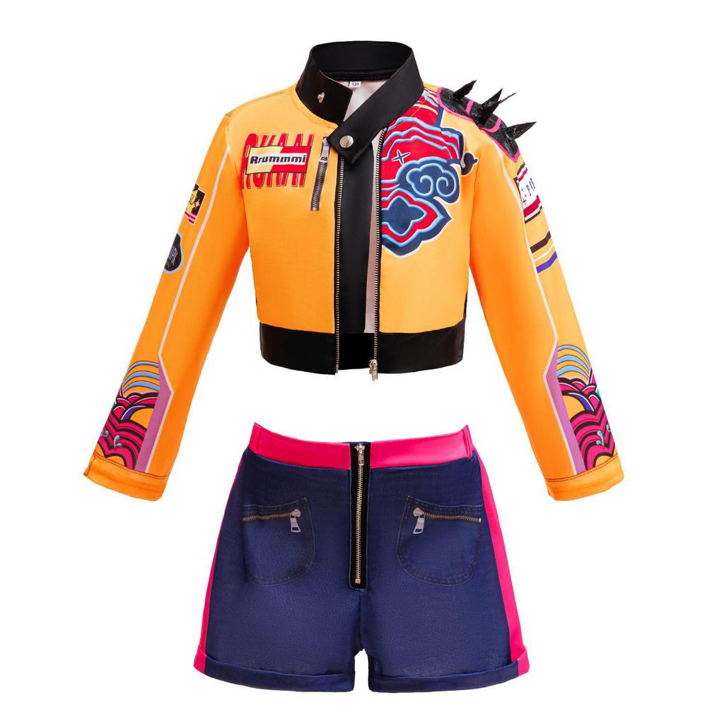 Косплей-костюм для девочек в стиле Руми, команда Охотников на демонов K-POP - BB24