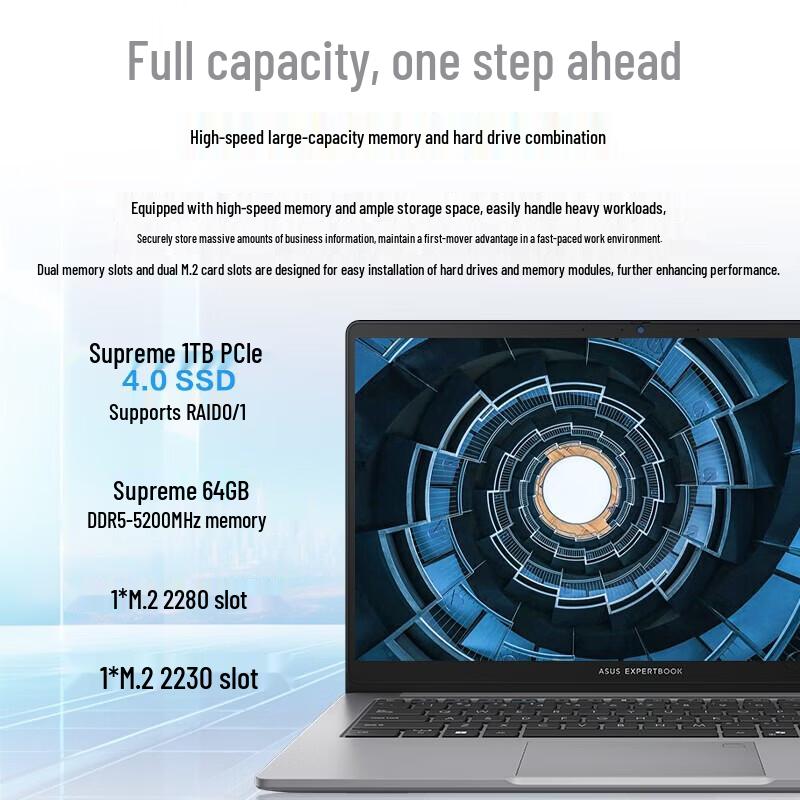 Asus Бизнес-ноутбук ExpertBook 6 15,6 дюйма (Китайская версия)