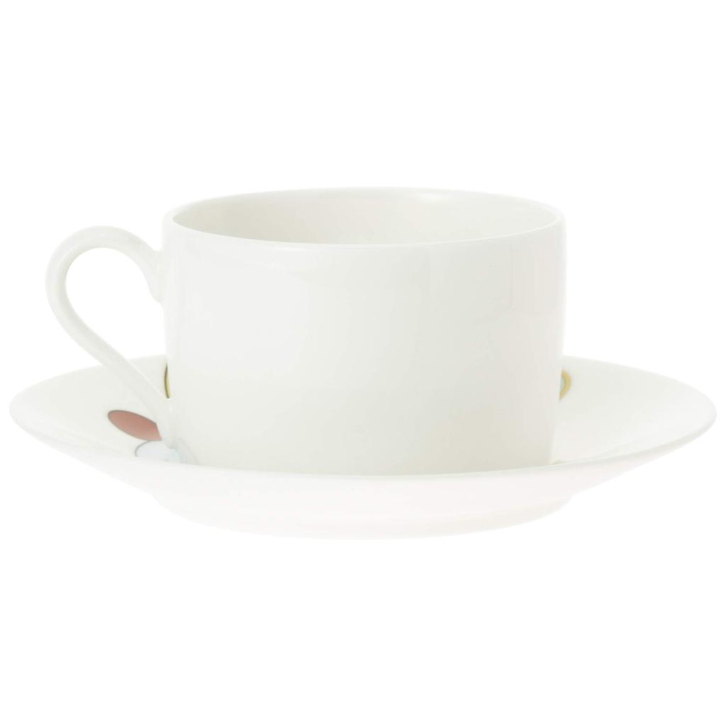 Чашка-блюдце Noritake для кофе 185 куб. см Frank Lloyd Wright Imperial 2 Bone China & (Парный набор) (Для чая) Р97282/4614