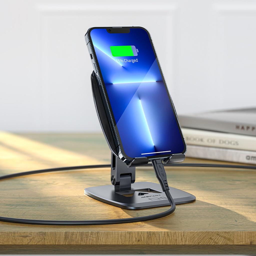 Acefast Foldable Smartphone Stand/Holder Gray (E13)