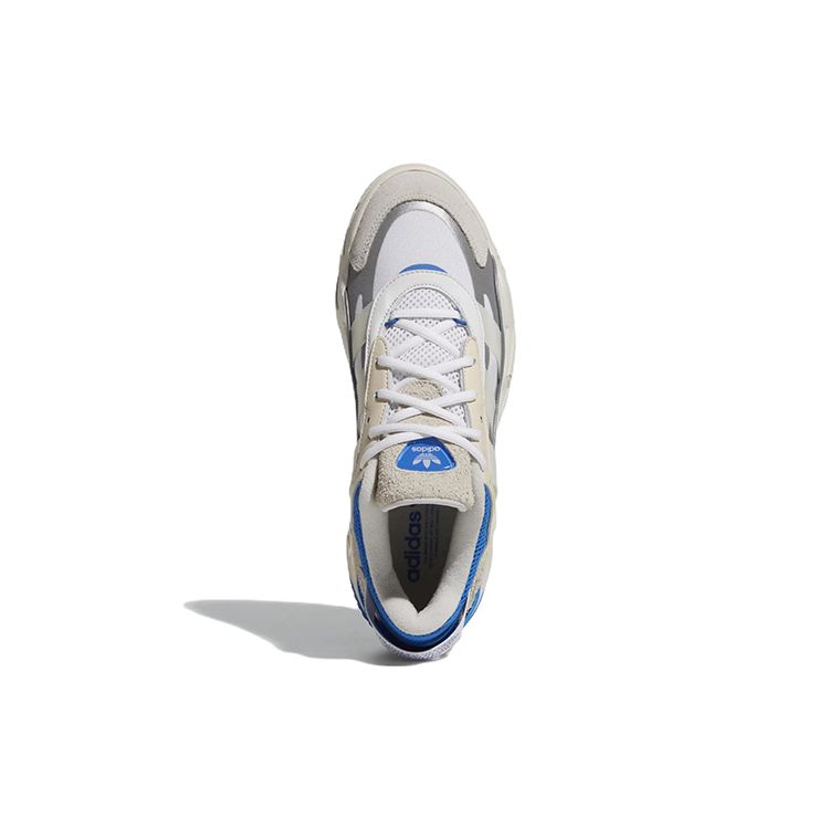 Adidas Originals Niteball Сетка Спортивные Нескользящие Прочные Низкие Кроссовки для Повседневной Носки Унисекс кроссовки Белый Синий GX7088