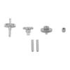 RC Crawler Gear Set Stainless Steel Easy Installation Light Precise RC Transmission Gear for