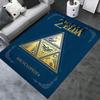 Легенда о Зельде: Hyrule Historia Офисный Ковер Мягкий Полиэстер Ковер для Входа Моющийся Нескользящий