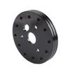 Steering Wheel Bolt Adapter, 6 Hole to 3 Hole Aluminum Hub Spacer, 0.5" 1" Thickness for Racing Car Steering Column