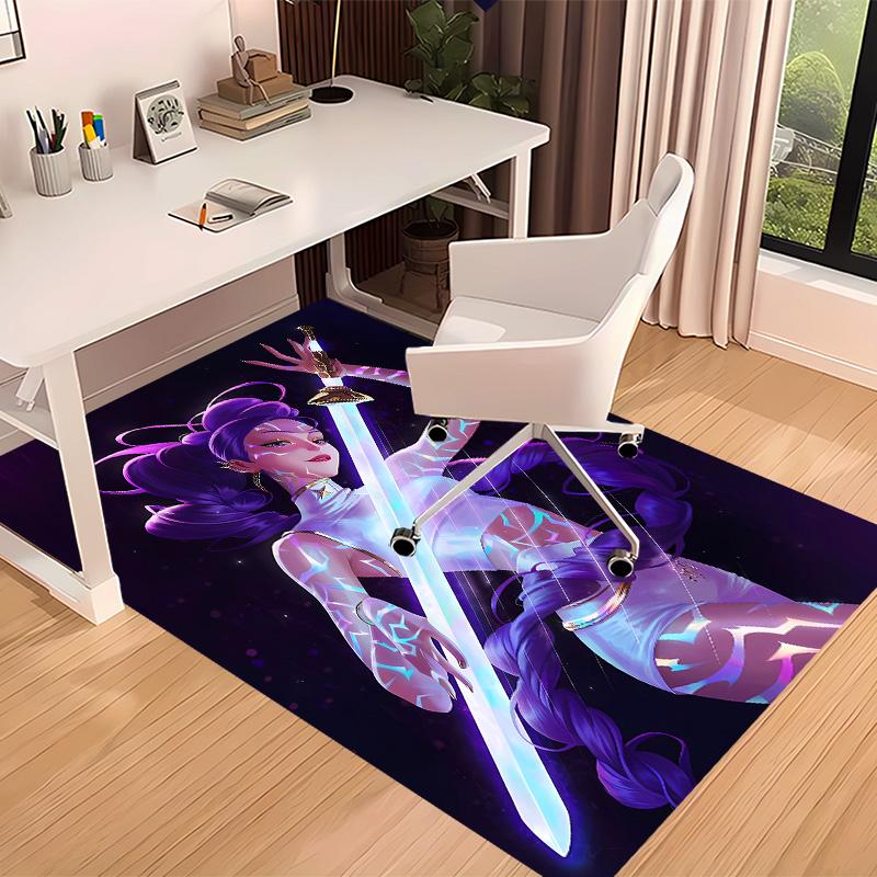 Kpop Hunter6 Printed Absorbent Washable Carpet, Non-Slip Bathroom Mats, Kitchen Rugs, Yoga Mat,Living Room Entrance, Camping Picnic Rugs