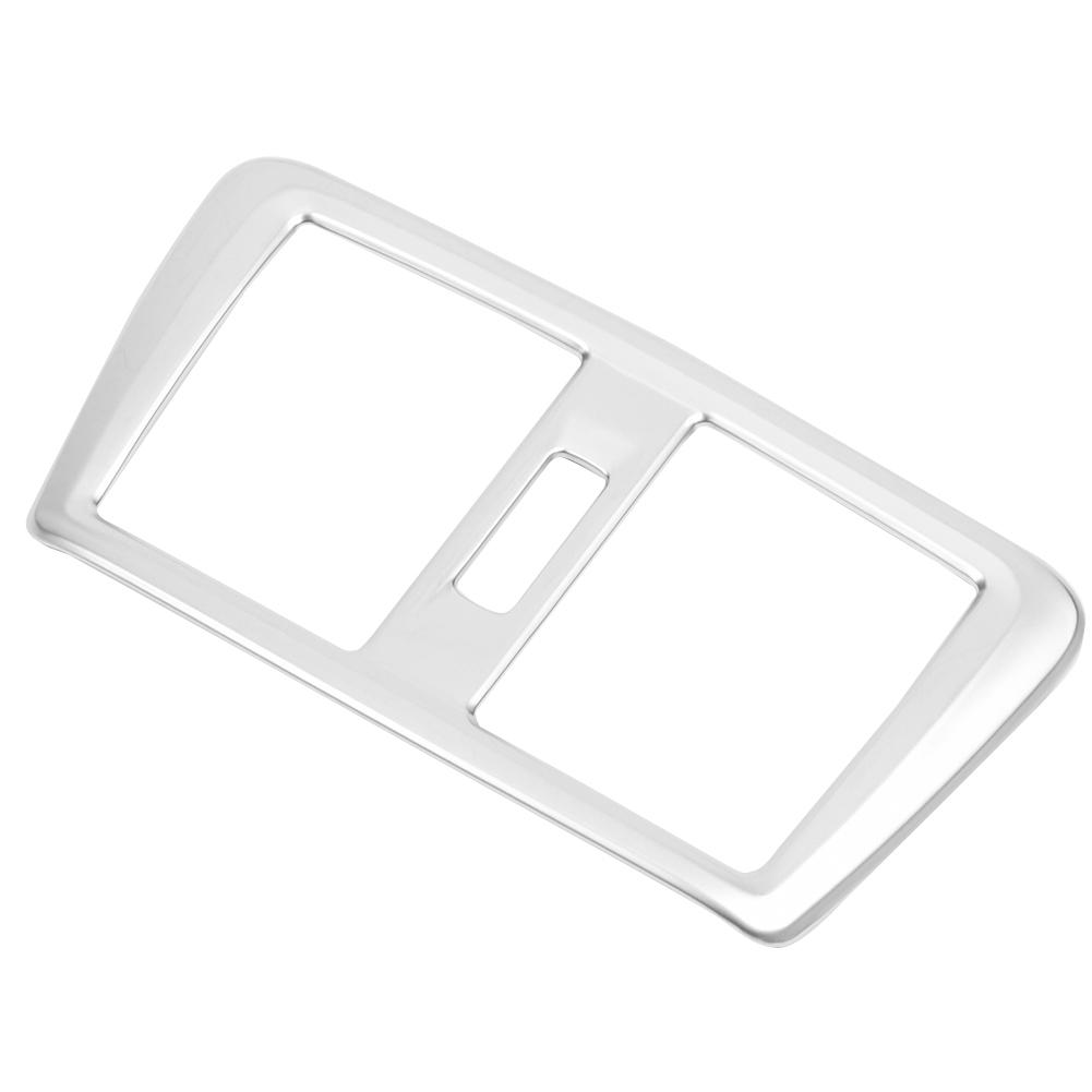 ABS Chrome Rear Air Conditioning Outlet Frame Cover Trim Fit for 218i Gran Tourer F45 F46 15 18