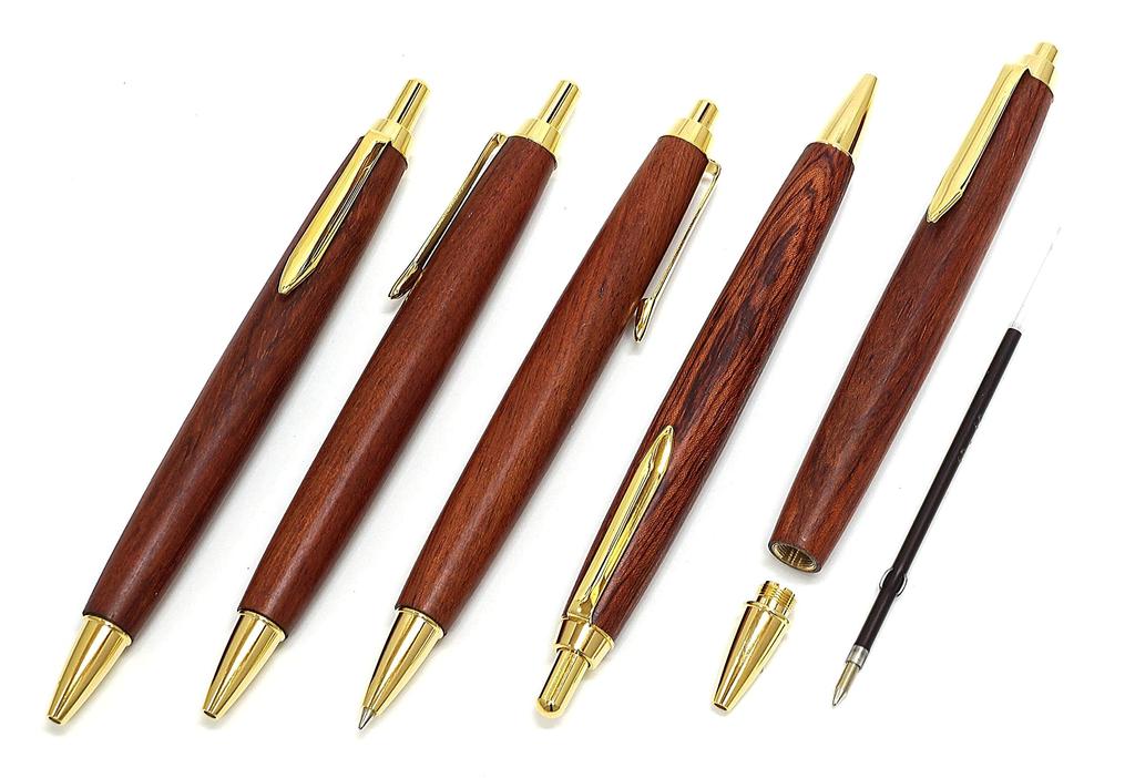 Мини-блокнот из переработанной коровьей кожи, обложка цвета мокко с горизонтальным крючком, пенал с черным деревянным стержнем, набор шариковых ручек в стиле ретро LS022PM-NK01B-HS48S