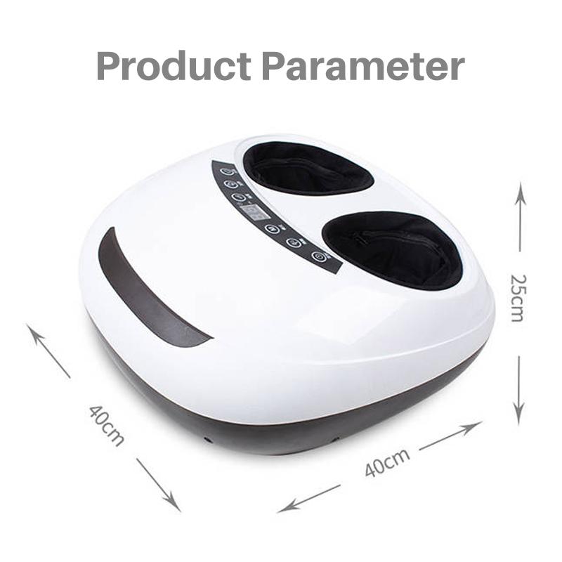 JINKAIRUI Foot Massager Heating Kneading Airbag Squeeze Acupoint Massage Machine Fully Automatic