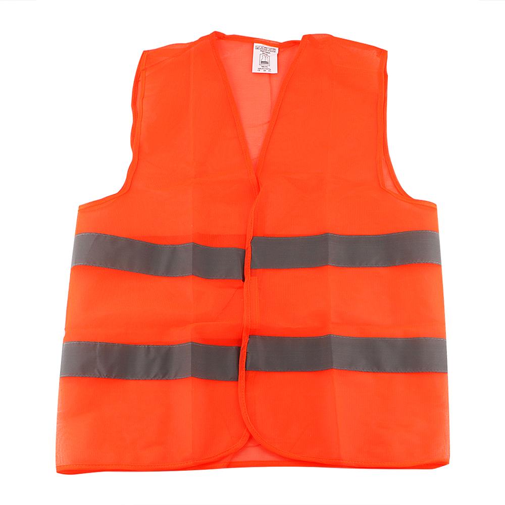 Аварийный ремонт автомобиля Светоотражающий жилет для автомобиля Защитный жилет Высокая видимость Неоновый светоотражающий пояс 360 градусов