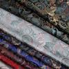 Silk Jacquard Brocade Fabric for Chinese Qipao, Doll Clothes, Hanfu, and Mongolian Robe Decoration