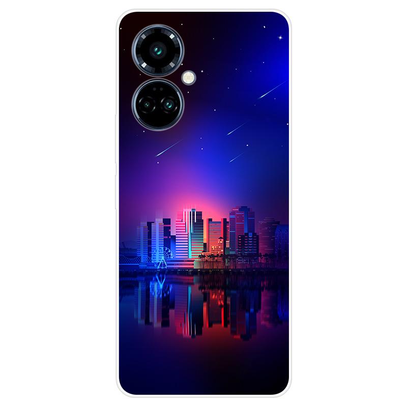Для Tecno Spark 9 Pro Spark9 Pro чехол Мягкая силиконовая задняя крышка модный чехол для телефона с мультяшным рисунком