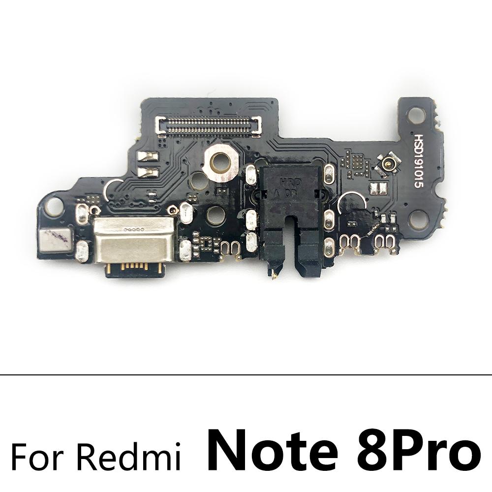 Шлейф USB-разъема для зарядки для Xiaomi Redmi Note 1 1A 6 7 8 9 Pro 8T 9S 11 Pro, плата зарядки с модулем микрофона