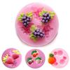 Cartoon Fruit Jelly Grape Cherry Pineapple Strawberry Mold Hand Made Soap Pineapple