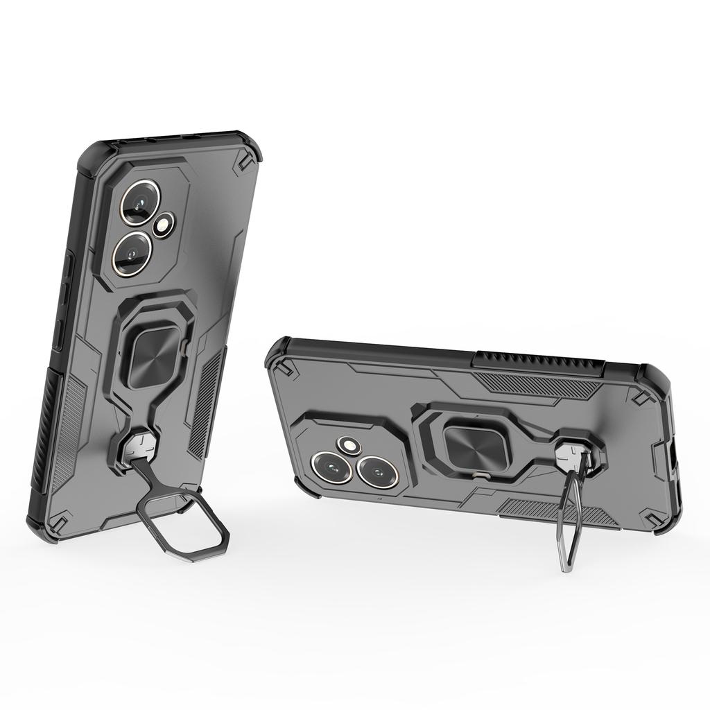 For Honor 400 5G (Global) Case Rotatable Ring Kickstand PC+TPU Shockproof Phone Cover