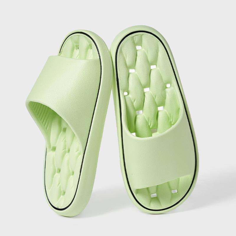 Нескользящие и непромокаемые тапочки, для ванной комнаты в помещении зимой, домашние тапочки, быстросохнущие и прохладные тапочки для пар