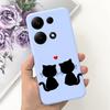 Чехол для Xiaomi Redmi Note 13 Pro 4G 2024 Милое Сердечко Кактус Мягкий Матовый ТПУ Чехол для Xiaomi Poco M6 Pro 4G Note13 Pro Чехол