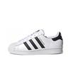 adidas Оригинальные SUPERSTAR Нескользящие Износостойкие Низкие Кеды для Скейтборда Унисекс Белый Красный EG4958(Команда403-)