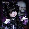 ShugaFairy 1/6 BJD Кукла Эдит Полный Комплект Черно-Фиолетовый Маленький Демон с Черепными Суставами и Платьем Высококачественная Аниме Фигурка из Смолы