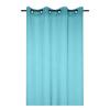 Voilage - Mona - 135 X 260 Cm - Bleu Celadon - 100% Polyester - Œillets Métalliques