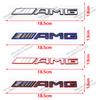 AABHA1 New 3D ABS AMG Letter Badge Car Rear Trunk Emblem Sticker Decoration for Mercedes Benz W204 W205 W203 W211 W212 W213 W201 W210