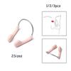 1/2/3pcs Nose Skin Color Durable Adjustable Swimming Equipment Diving Tool Nose Clip Water Sports Accessories
