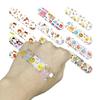 120pcs Lot Cute Cartoon Patterned Plasters Curved Strips Healing Band Aid Waterproof Wound Patches Kawaii Adhesive Bandages