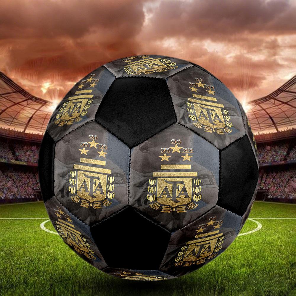 1pc Argentina National Football Team Soccer Ball Size 5 Indoor Soccer Ball Fashion Colorful Backyard Game - Great For Sports Fans Gift HE3