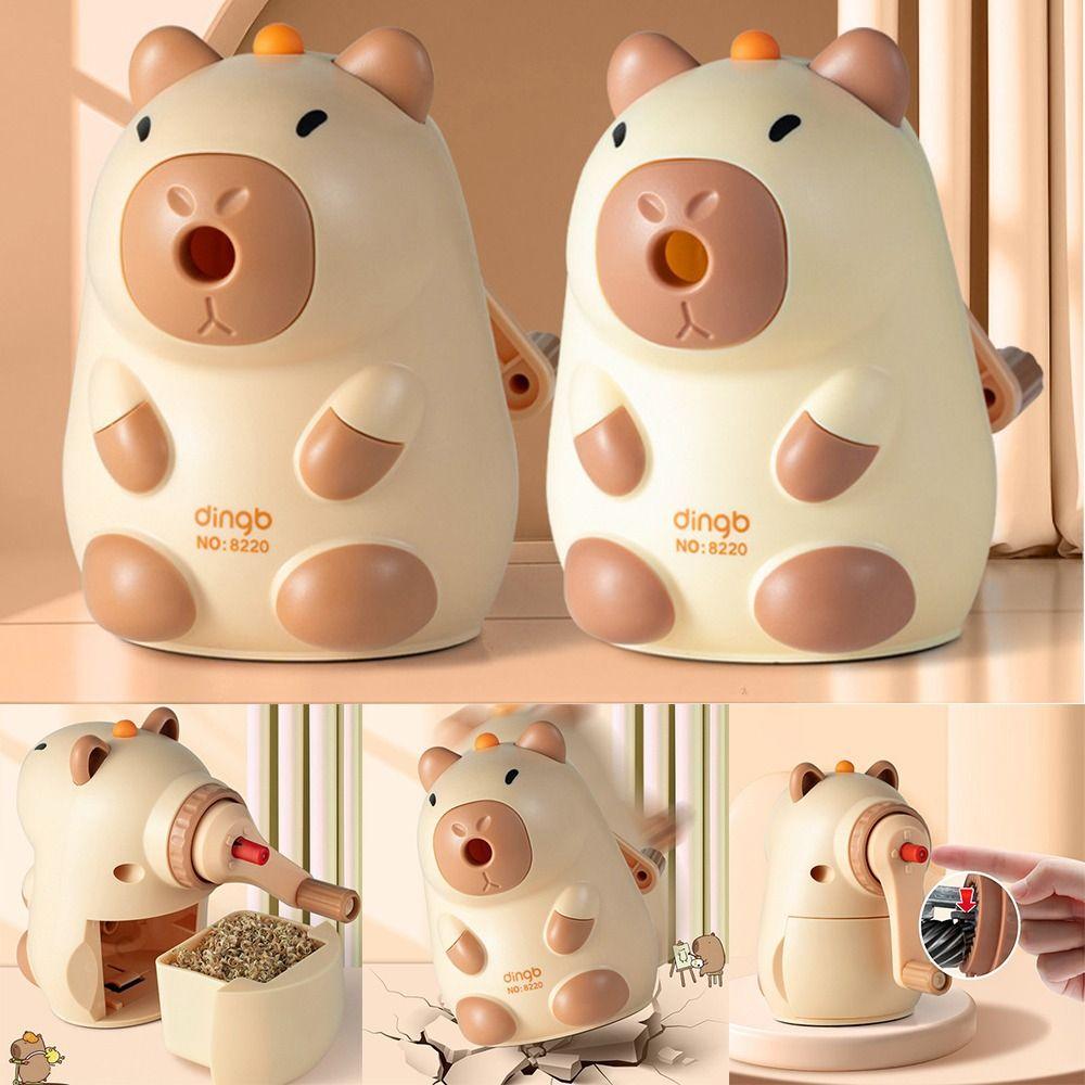 Милая капибара точилка для карандашей ручные инструменты для заточки карандашей капибара точилка для карандашей школьные принадлежности