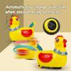 Electric Laying Egg Chicken Toy Doll with Sound Music Talking Walking Chicken Singing Dancing Chick Toy Easter for Boys Girls