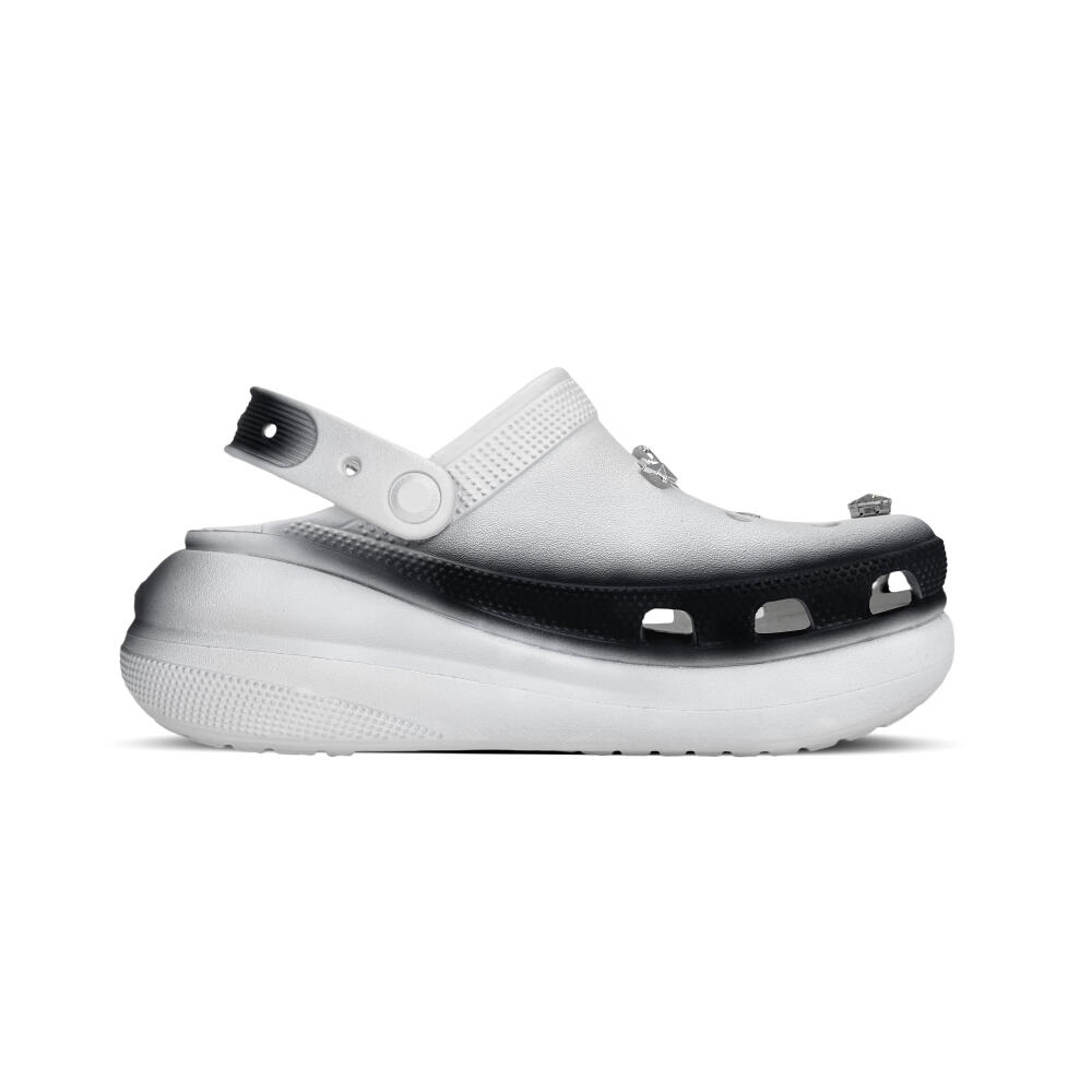 Crocs Crush Clog EVA Killer Kitten Пара Богиня Субкультура Комикс Граффити Граффити Тренд Дырявые туфли Унисекс Черно-белые