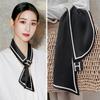 Silk Scarf Women'S Season Versatile Long Headband Ribbon Binding Multi-Functional Fashion Scarf Scarf Streamer Tide