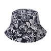Унисекс Двусторонняя Панама С Изысканным Цветочным Принтом Для Пляжа И Путешествий