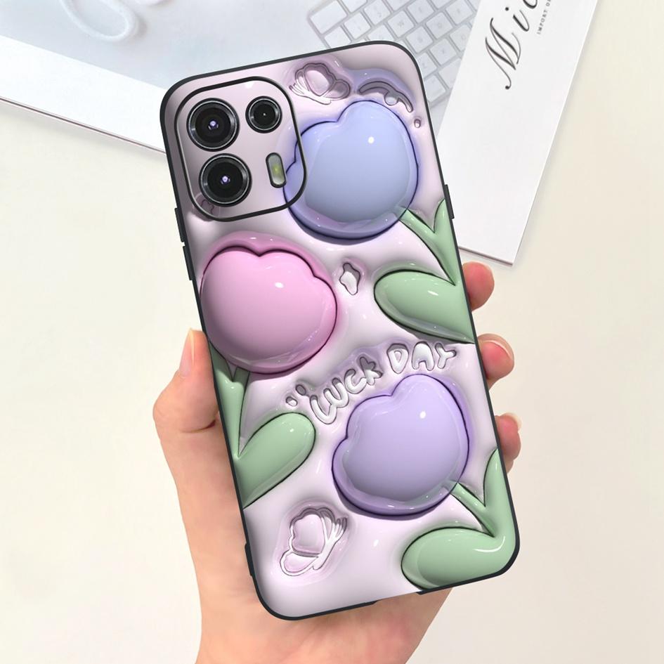 Чехол для Moto Edge 20 Lite XT2139-1 Funda Модный Расписной Черный Мягкий Силиконовый Защитный Чехол Для Motorola Edge 20 Fusion Coque