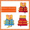 Portable Kids' Swimming Buoyancy Vest - Stylish, Safe Life Jacket for Boys