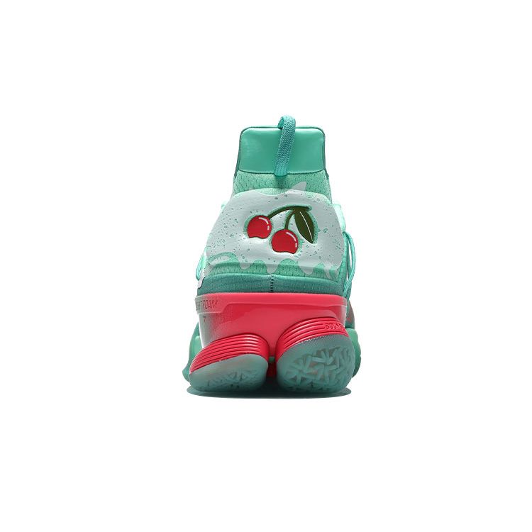 Li-Ning Мужские кроссовки Speed ​​7 Premium Cherry Milkshake Зеленый Неоново-Лазурно-Зеленый Нефритово-Кремовый ABAR017-1