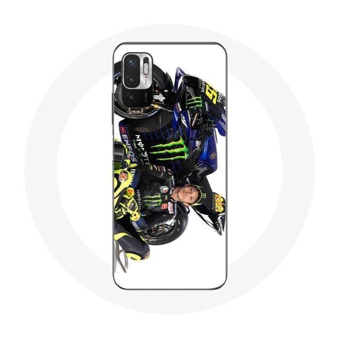 Coque - Valentino Rossi - Xiaomi Poco M3 Pro - Souple - Protection - Motif Pilote de vitesse