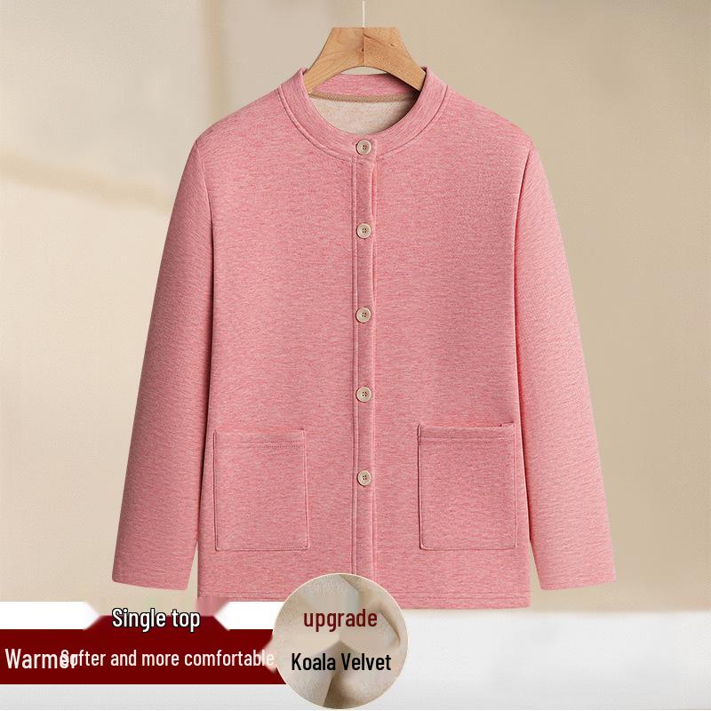 Утепленный женский осенне-зимний комплект одежды на флисе для женщин среднего и пожилого возраста