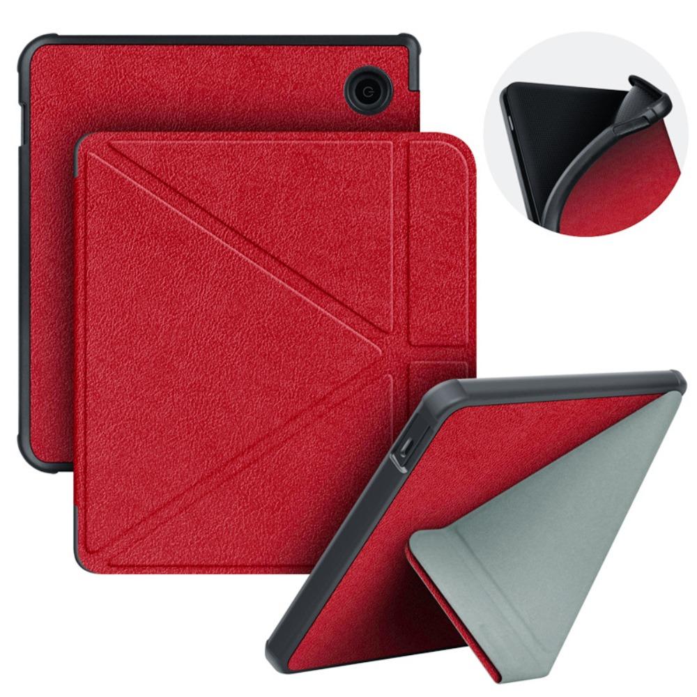 7 inch E-Reader Case Acrylic Auto Wake/Sleep Smart Cover Wear Resistant Shockproof Protective Shell for KOBO Libra Color/2