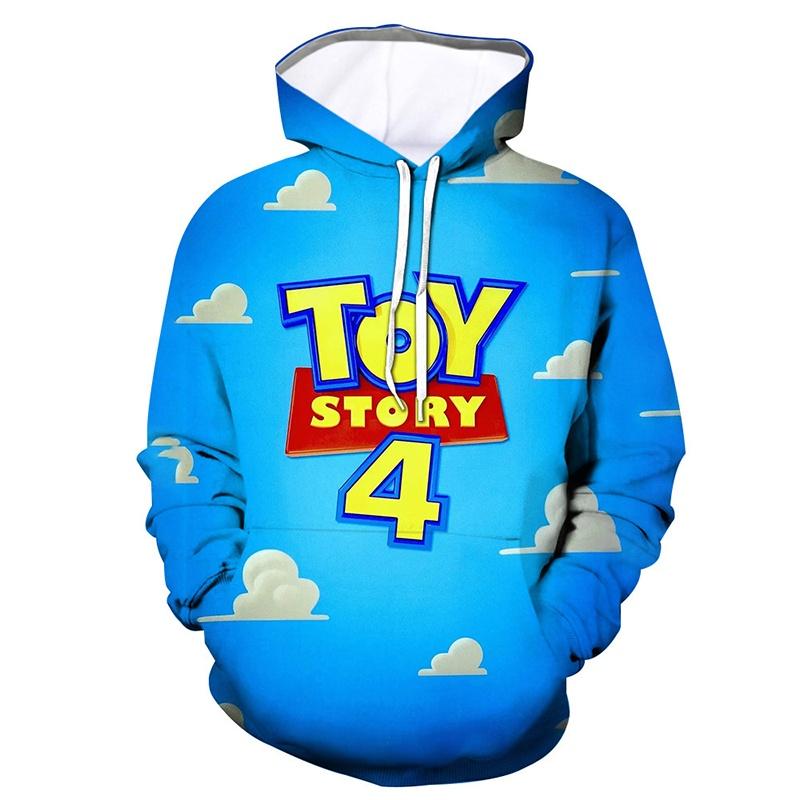 Cozy Toy Story 4 Sheriff Woody Buzz Lightyear Hoodie For Casual Comfort