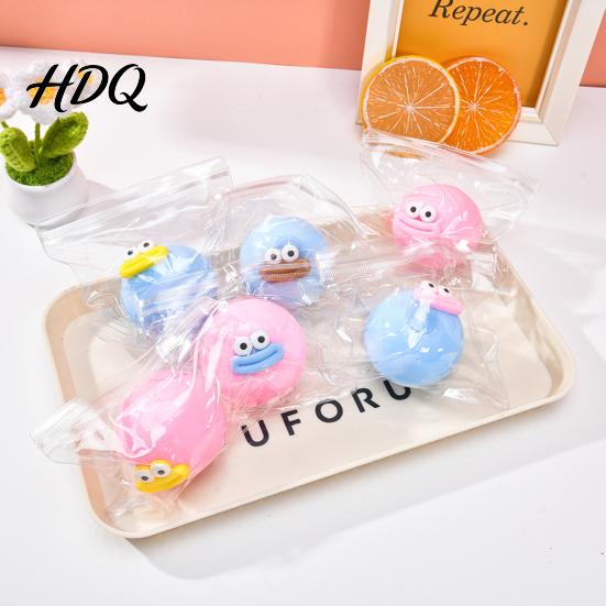 Calming Hand Toy Cartoon Sausage Mouth Stress Ball Relief Big Eyes Squeeze Fidget Slow Rising Home Office Worker Desk Reducer